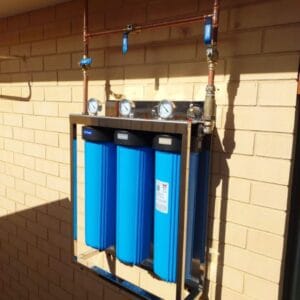 water filtration system installation